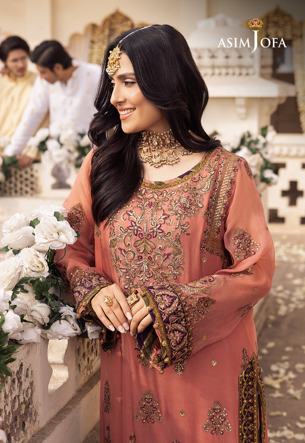 Asim Jofa | Shehnai Festive Collection | AJSH-13 - by - Libasekhas UK - Registered Vendor of : Asim Jofa - 100% Original Designer Dresss