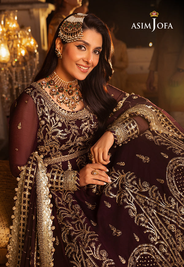 Asim Jofa | Shehnai Festive Collection | AJSH-02 - by - Libasekhas UK - Registered Vendor of : Asim Jofa - 100% Original Designer Dresss