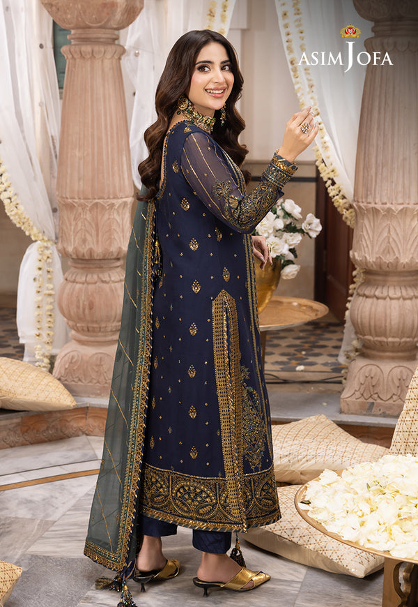 Asim Jofa | Shehnai Festive Collection | AJSH-12 - by - Libasekhas UK - Registered Vendor of : Asim Jofa - 100% Original Designer Dresss