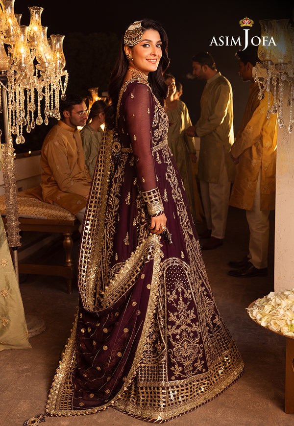 Asim Jofa | Shehnai Festive Collection | AJSH-02 - by - Libasekhas UK - Registered Vendor of : Asim Jofa - 100% Original Designer Dresss