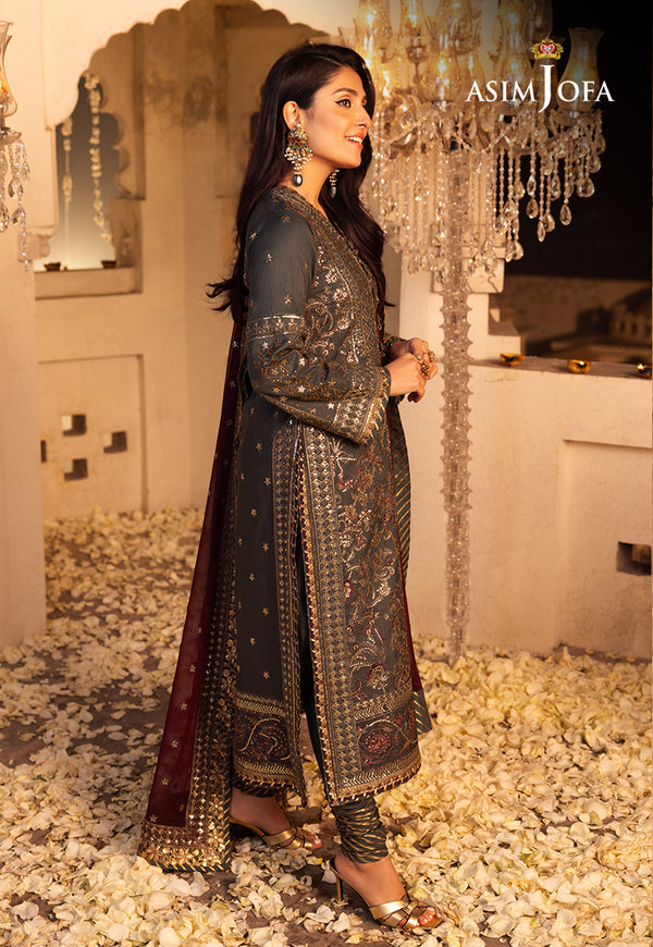 Asim Jofa | Shehnai Festive Collection | AJSH-07 - by - Libasekhas UK - Registered Vendor of : Asim Jofa - 100% Original Designer Dresss