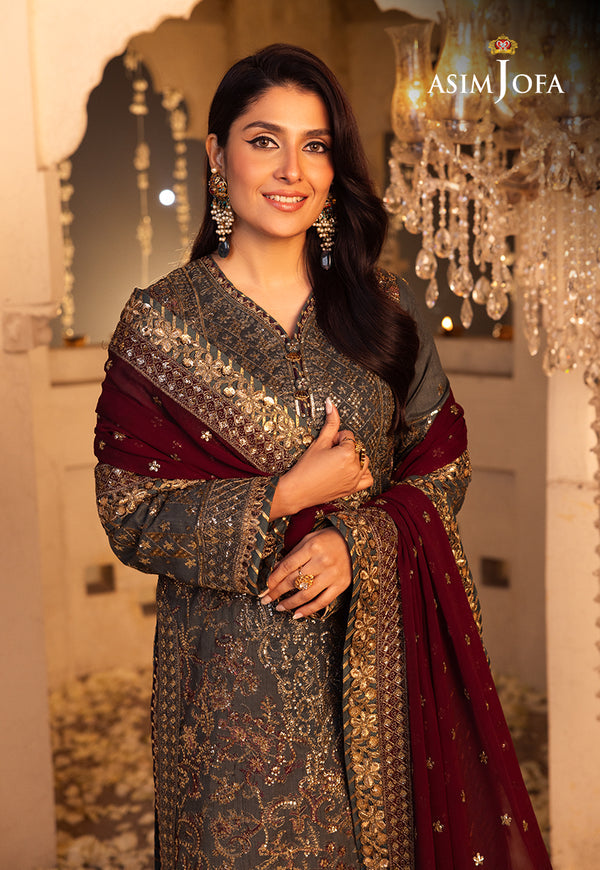 Asim Jofa | Shehnai Festive Collection | AJSH-07 - by - Libasekhas UK - Registered Vendor of : Asim Jofa - 100% Original Designer Dresss