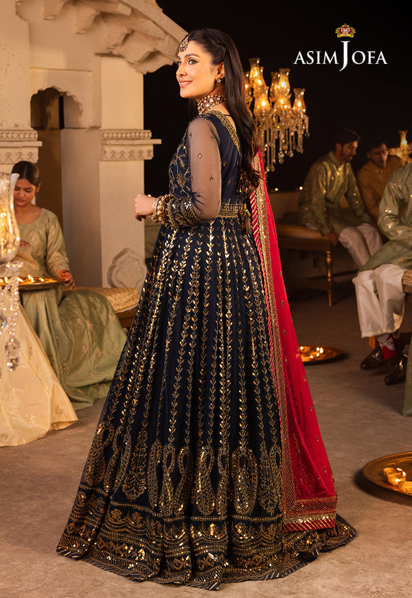 Asim Jofa | Shehnai Festive Collection | AJSH-10 - by - Libasekhas UK - Registered Vendor of : Asim Jofa - 100% Original Designer Dresss