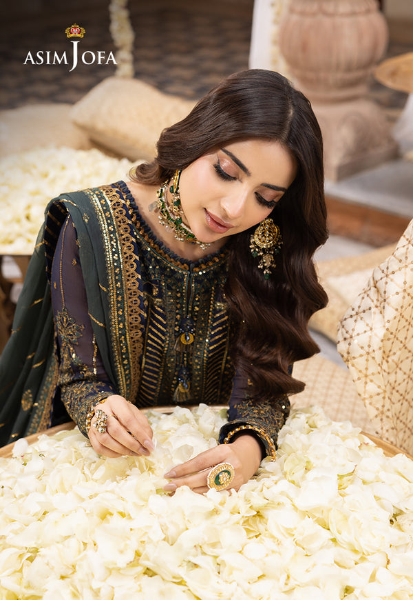 Asim Jofa | Shehnai Festive Collection | AJSH-12 - by - Libasekhas UK - Registered Vendor of : Asim Jofa - 100% Original Designer Dresss