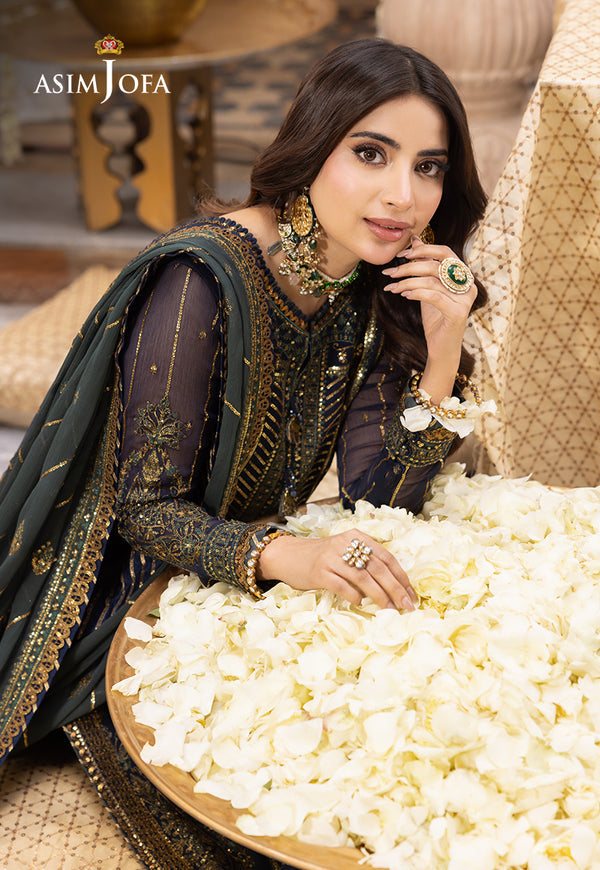 Asim Jofa | Shehnai Festive Collection | AJSH-12 - by - Libasekhas UK - Registered Vendor of : Asim Jofa - 100% Original Designer Dresss