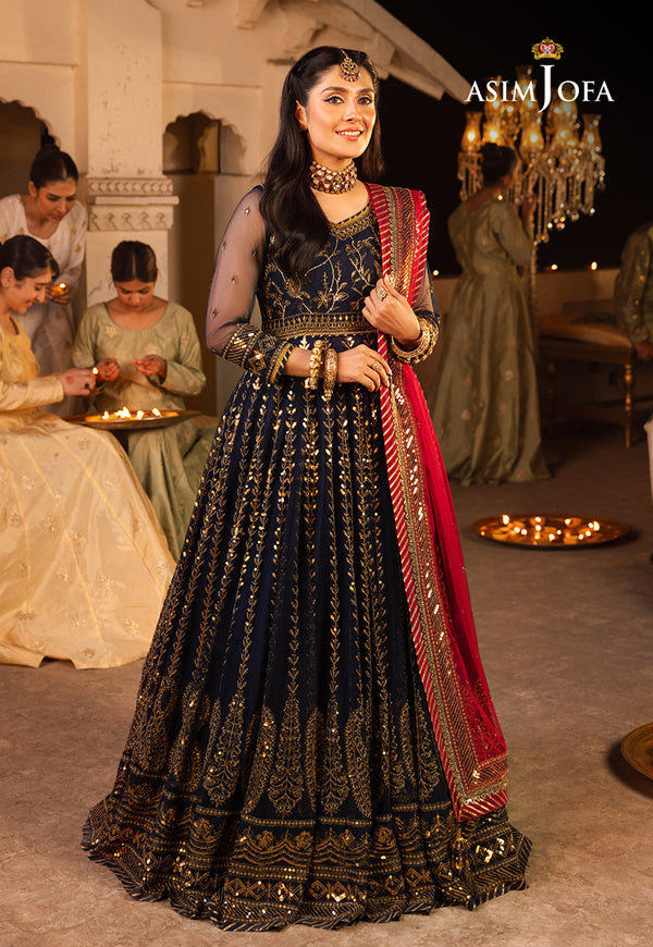 Asim Jofa | Shehnai Festive Collection | AJSH-10 - by - Libasekhas UK - Registered Vendor of : Asim Jofa - 100% Original Designer Dresss