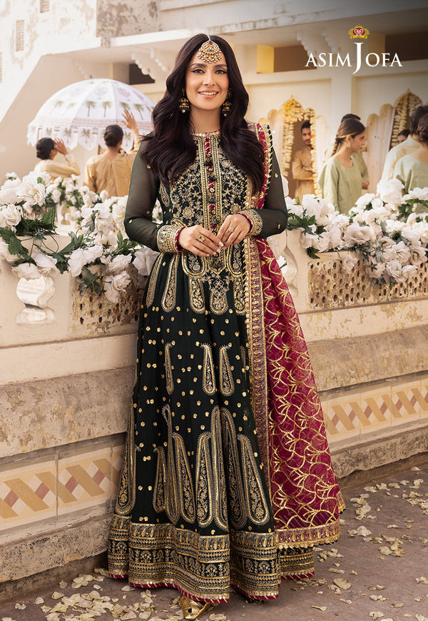 Asim Jofa | Shehnai Festive Collection | AJSH-11 - by - Libasekhas UK - Registered Vendor of : Asim Jofa - 100% Original Designer Dresss