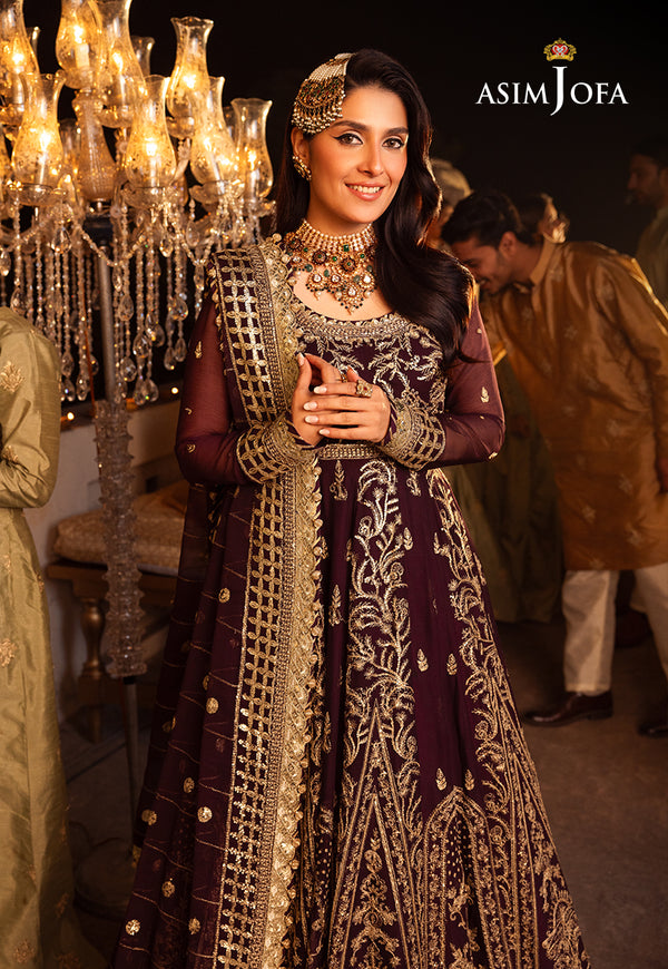 Asim Jofa | Shehnai Festive Collection | AJSH-02 - by - Libasekhas UK - Registered Vendor of : Asim Jofa - 100% Original Designer Dresss