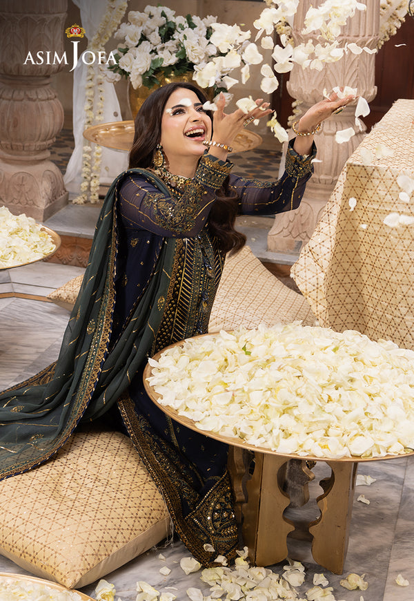 Asim Jofa | Shehnai Festive Collection | AJSH-12 - by - Libasekhas UK - Registered Vendor of : Asim Jofa - 100% Original Designer Dresss