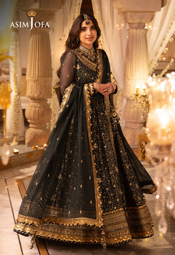 Asim Jofa | Shehnai Festive Collection | AJSH-05 - by - Libasekhas UK - Registered Vendor of : Asim Jofa - 100% Original Designer Dresss