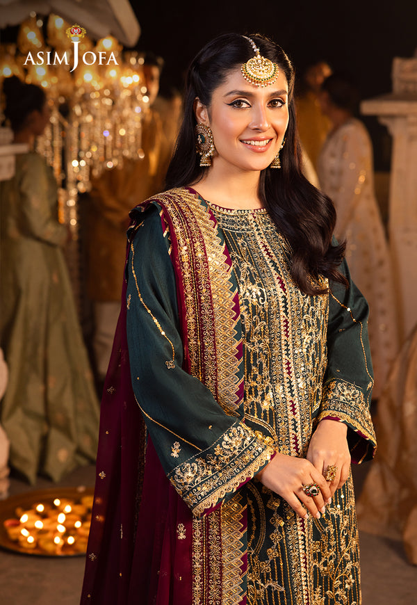 Asim Jofa | Shehnai Festive Collection | AJSH-20 - by - Libasekhas UK - Registered Vendor of : Asim Jofa - 100% Original Designer Dresss