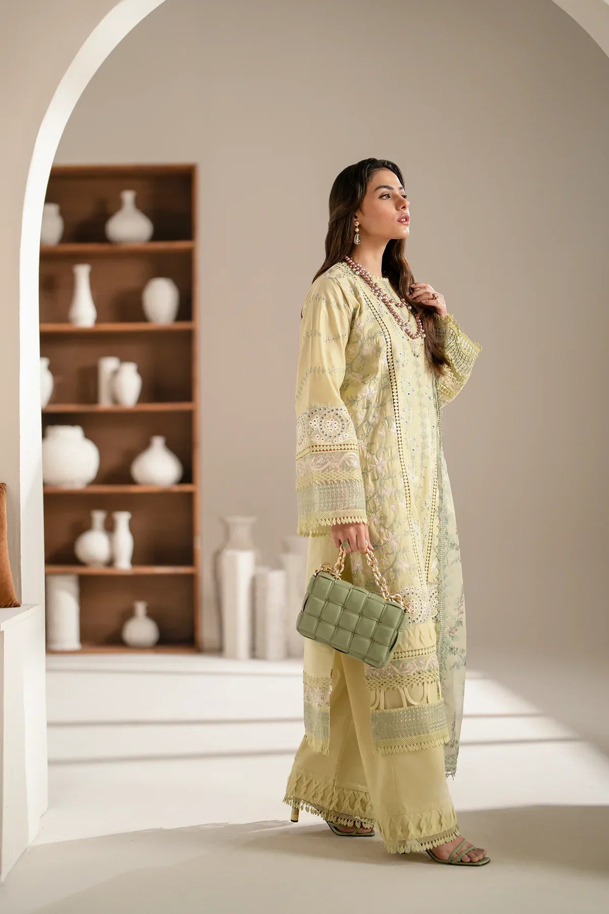 Azzal | Aghaaz Luxury Lawn | Jehaan - by - Libasekhas UK - Registered Vendor of : Azzal - 100% Original Designer Dresss