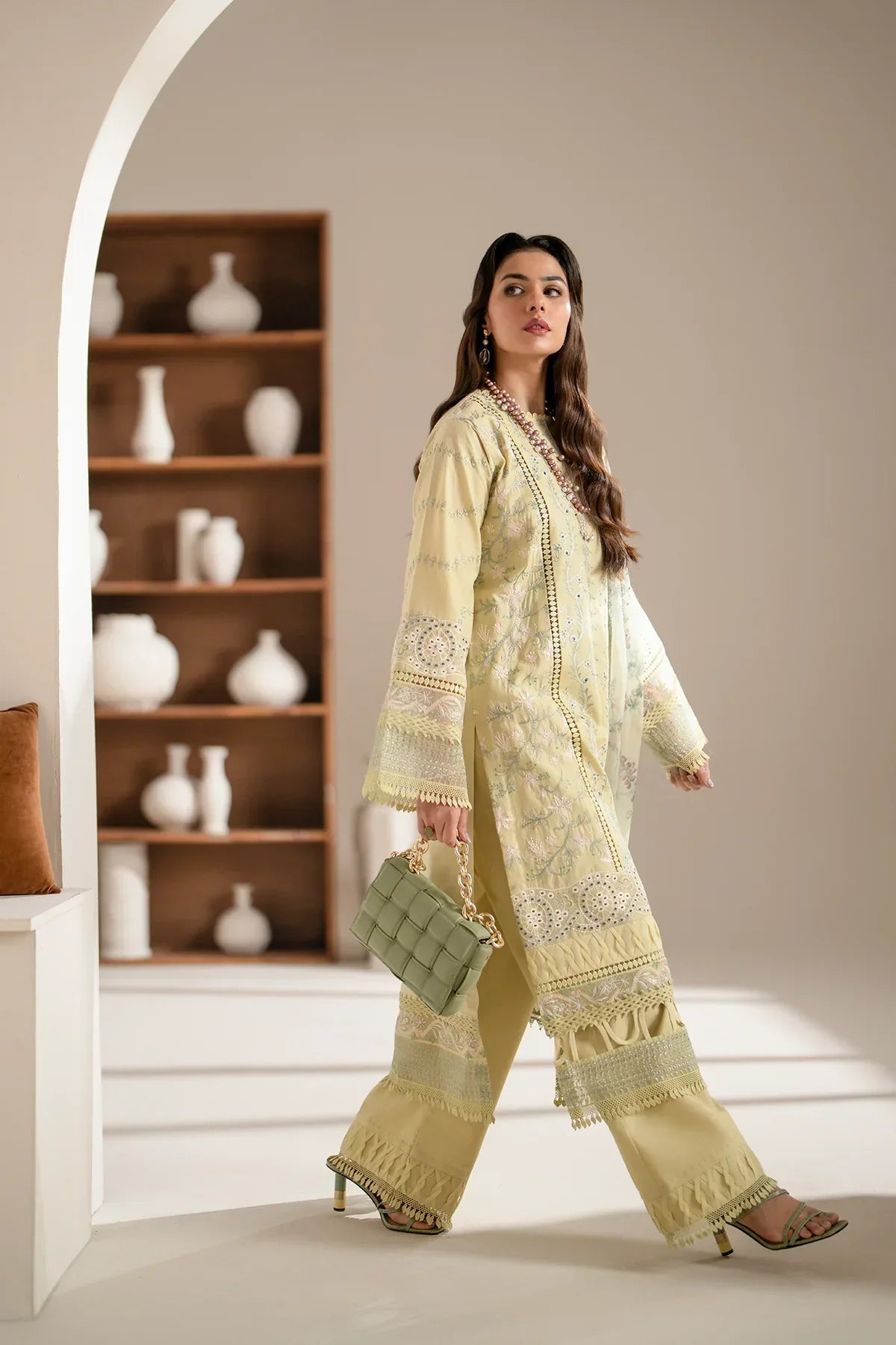 Azzal | Aghaaz Luxury Lawn | Jehaan - by - Libasekhas UK - Registered Vendor of : Azzal - 100% Original Designer Dresss