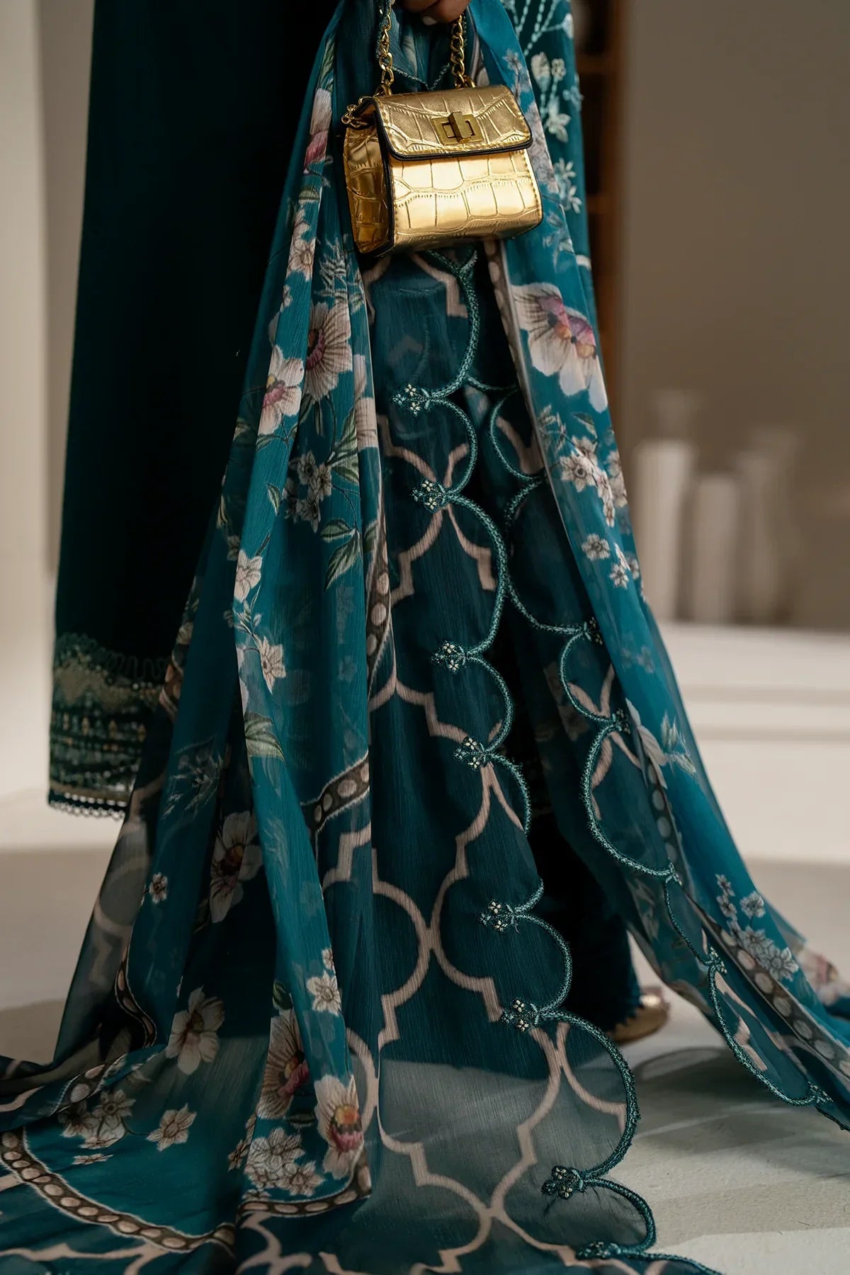 Azzal | Aghaaz Luxury Lawn | Mehr - by - Libasekhas UK - Registered Vendor of : Azzal - 100% Original Designer Dresss