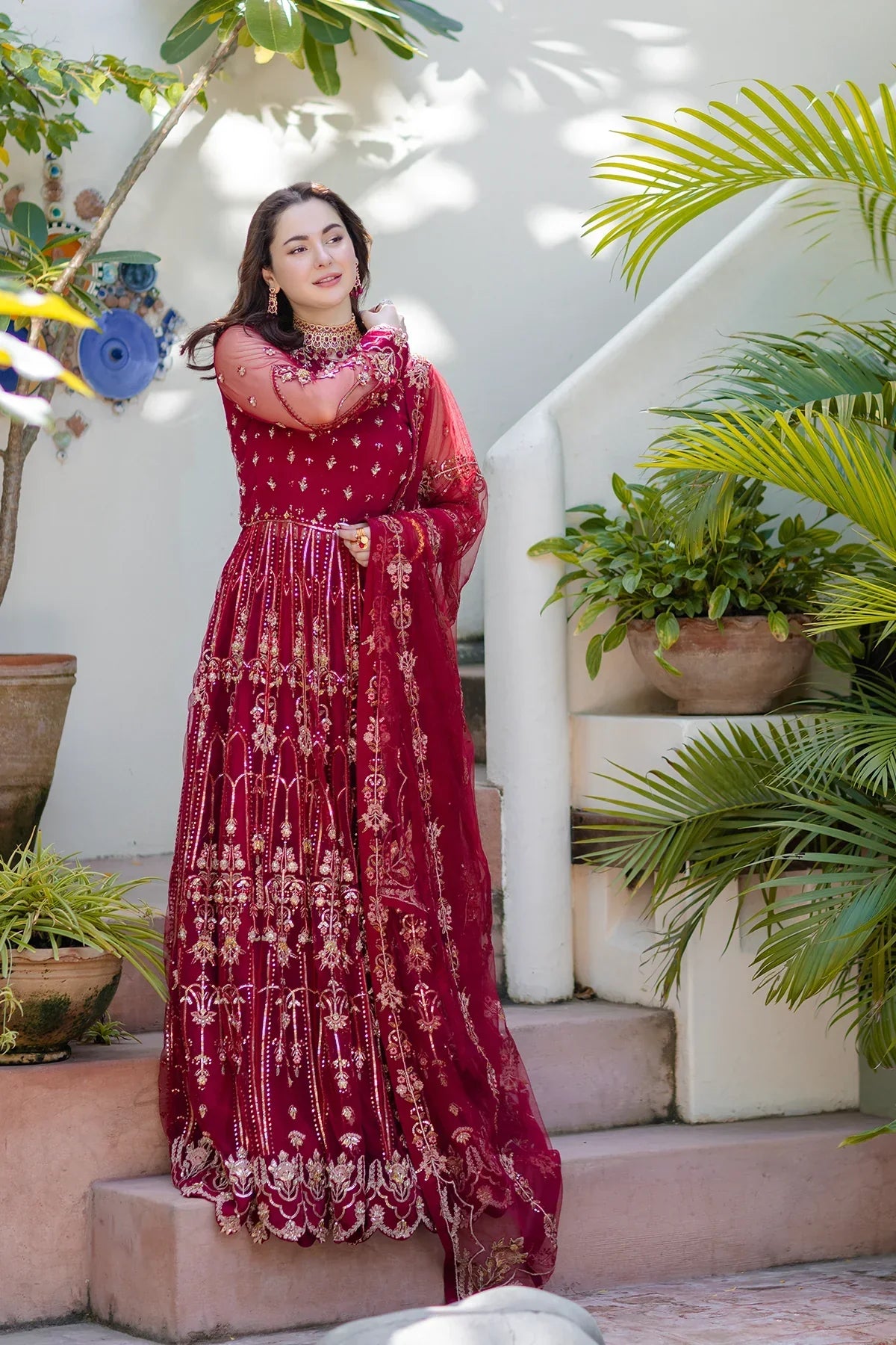 Azzal | Noor Wedding Formals | Gulaab - by - Libasekhas UK - Registered Vendor of : Azzal - 100% Original Designer Dresss