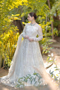 Azzal | Noor Wedding Formals | Safed - by - Libasekhas UK - Registered Vendor of : Azzal - 100% Original Designer Dresss