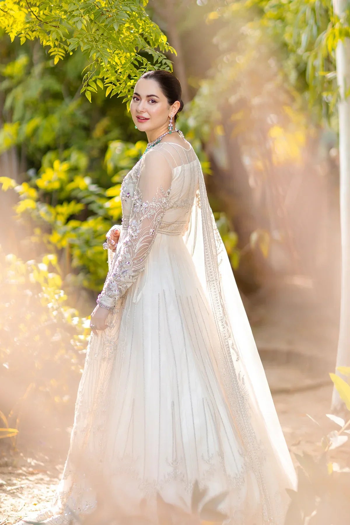 Azzal | Noor Wedding Formals | Safed - by - Libasekhas UK - Registered Vendor of : Azzal - 100% Original Designer Dresss