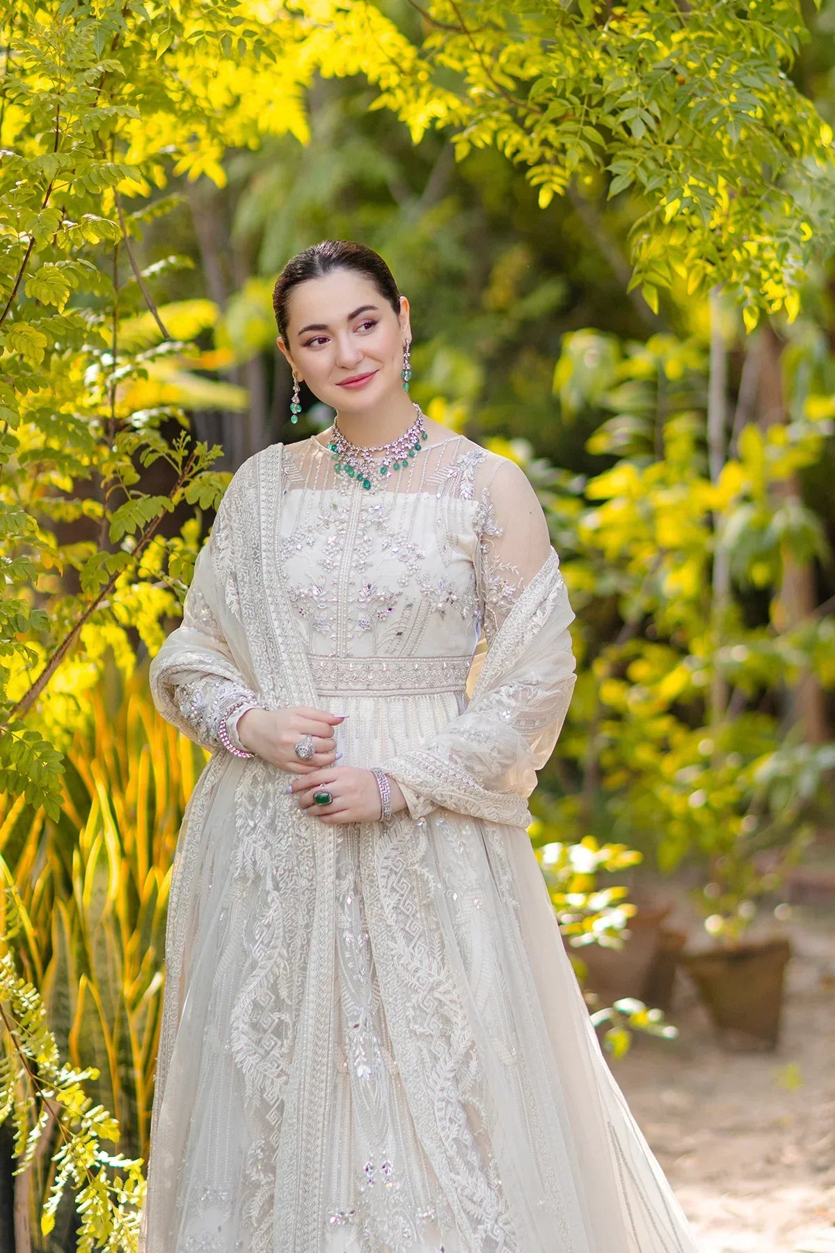 Azzal | Noor Wedding Formals | Safed - by - Libasekhas UK - Registered Vendor of : Azzal - 100% Original Designer Dresss