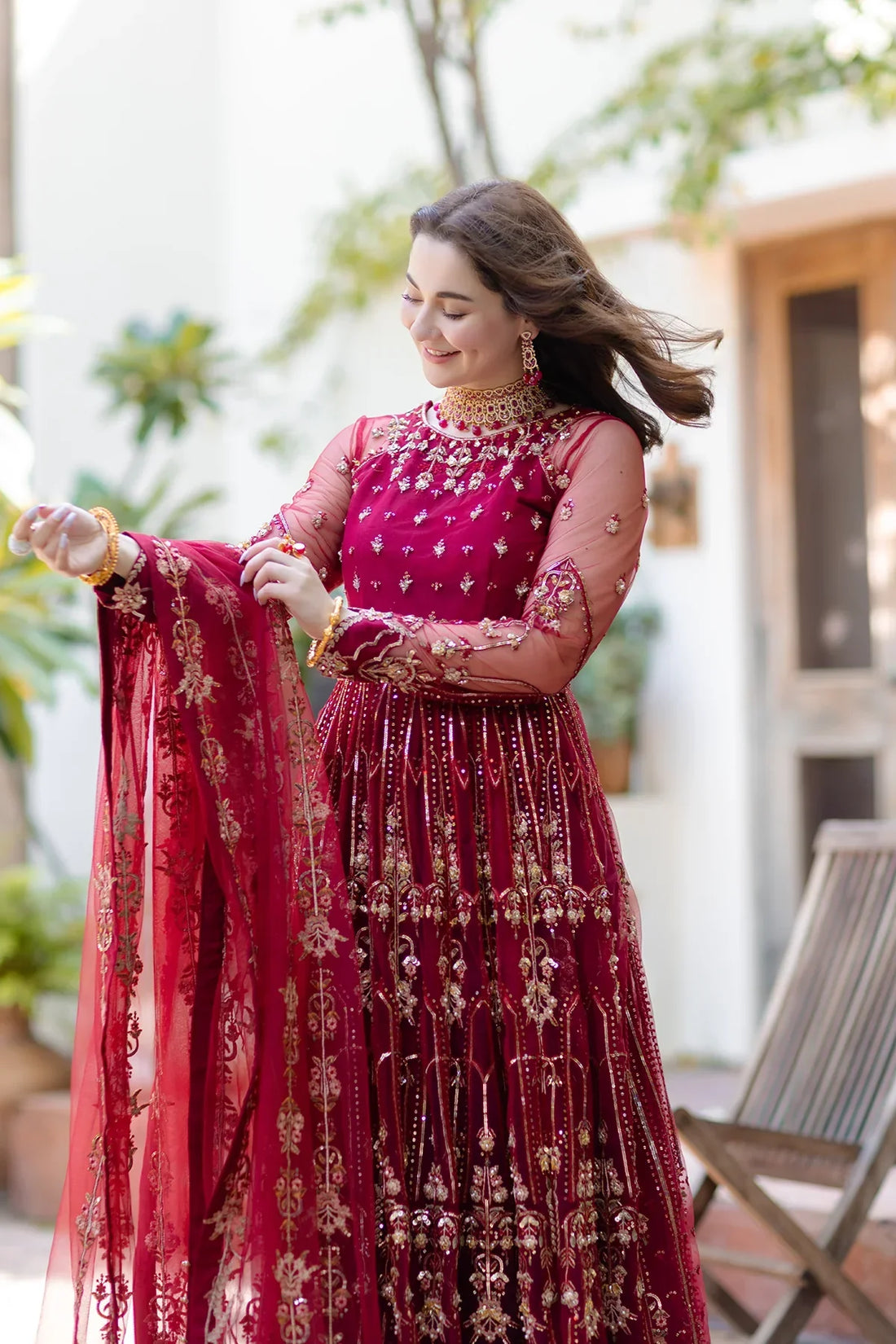 Azzal | Noor Wedding Formals | Gulaab - by - Libasekhas UK - Registered Vendor of : Azzal - 100% Original Designer Dresss