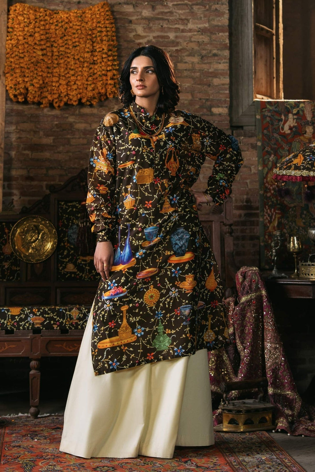 Fahad Hussayn | Lawn Banger | Ayyar - by - Libasekhas UK - Registered Vendor of : Fahad Hussayn - 100% Original Designer Dresss