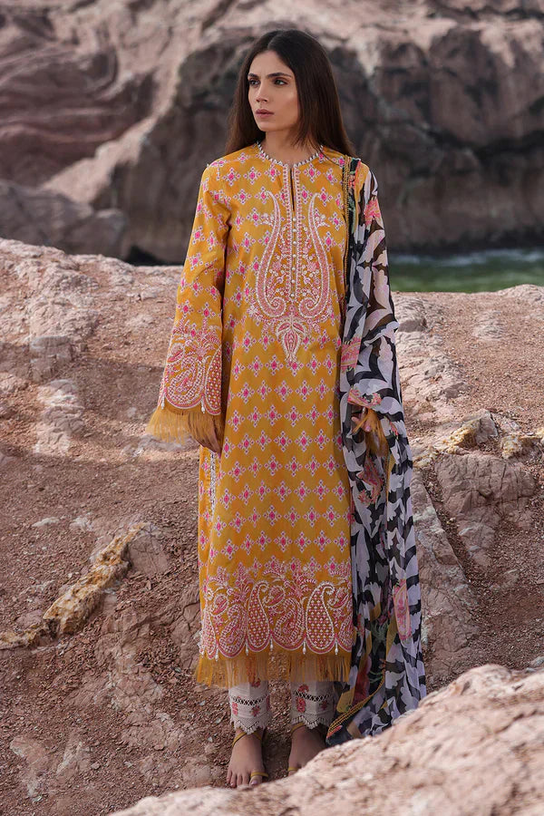 Ayzel | Tropicana Lawn 24 | MELINE - by - Libasekhas UK - Registered Vendor of : Ayzel - 100% Original Designer Dresss