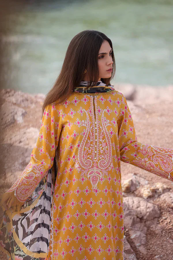 Ayzel | Tropicana Lawn 24 | MELINE - by - Libasekhas UK - Registered Vendor of : Ayzel - 100% Original Designer Dresss