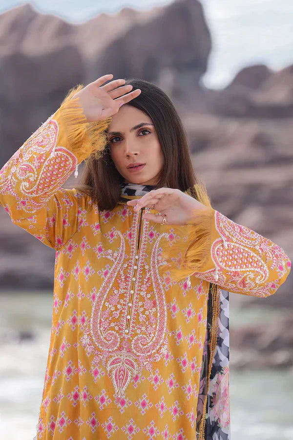 Ayzel | Tropicana Lawn 24 | MELINE - by - Libasekhas UK - Registered Vendor of : Ayzel - 100% Original Designer Dresss