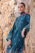 Ayzel | Tropicana Lawn 24 | Peacock - by - Libasekhas UK - Registered Vendor of : Ayzel - 100% Original Designer Dresss