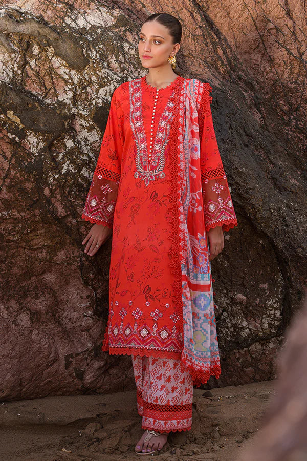Ayzel | Tropicana Lawn 24 | Zinia - by - Libasekhas UK - Registered Vendor of : Ayzel - 100% Original Designer Dresss