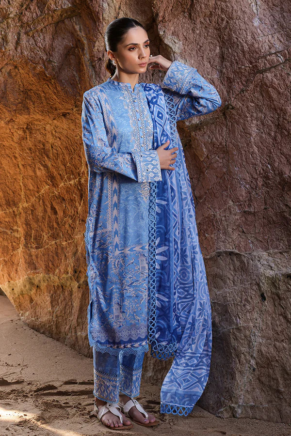 Ayzel | Tropicana Lawn 24 | Veronica - by - Libasekhas UK - Registered Vendor of : Ayzel - 100% Original Designer Dresss