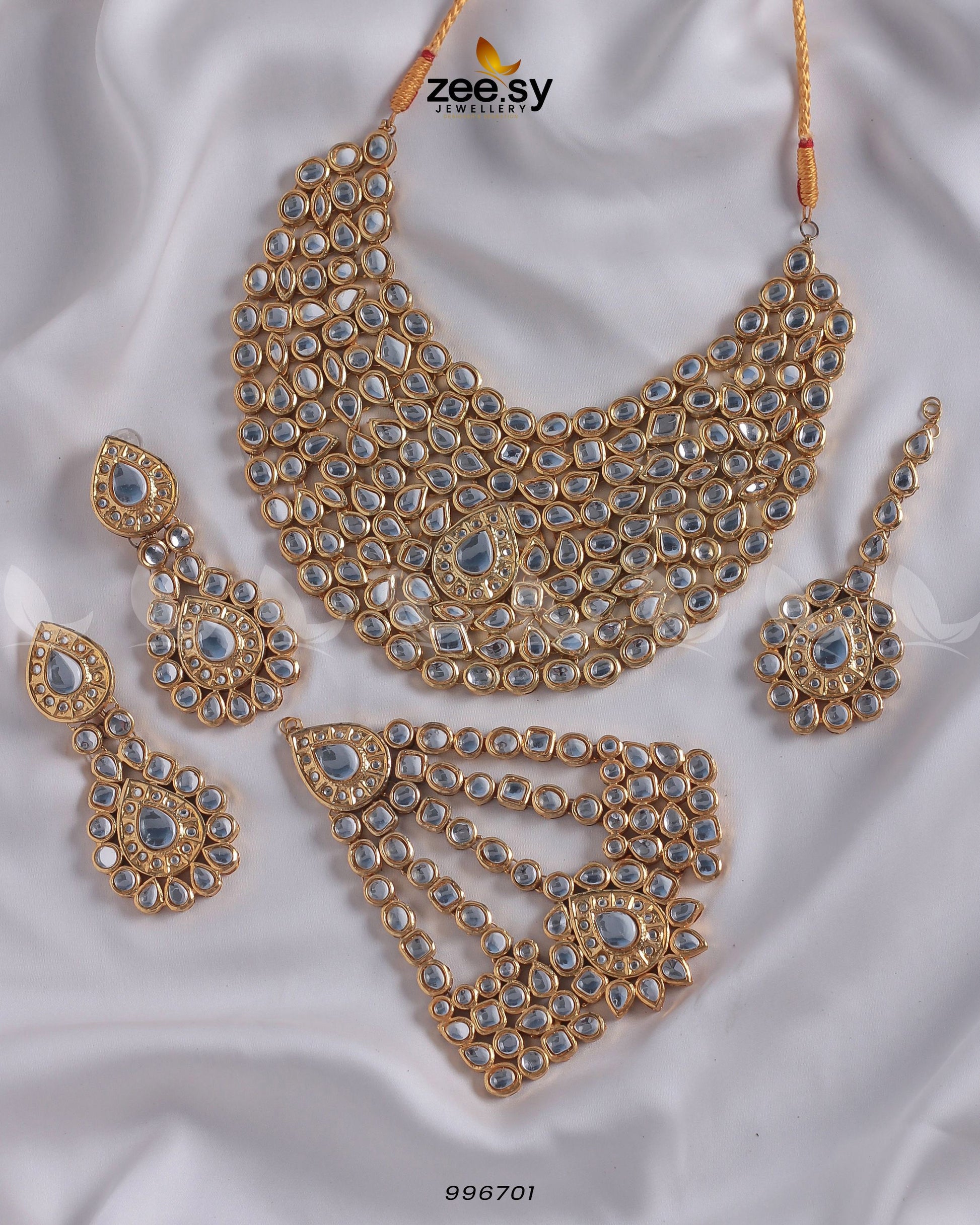 Azalea Bridal Set - by - Libasekhas UK - Registered Vendor of : Zeesy - 100% Original Designer Dresss