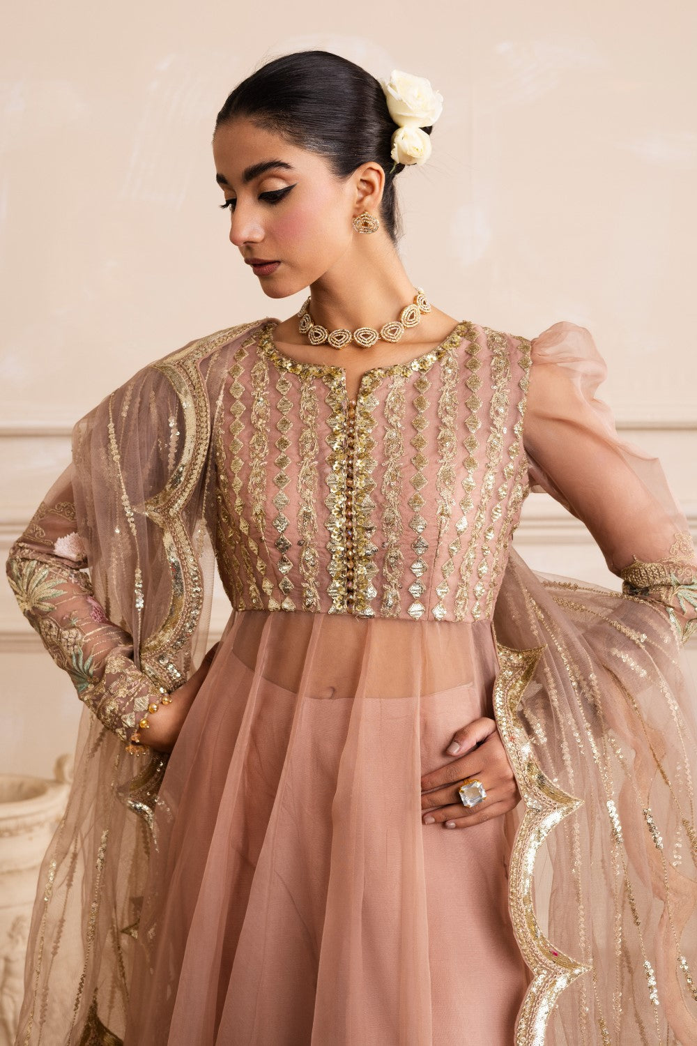 Maryum N Maria | Izara Formals | AZITA - MW40032 - by - Libasekhas UK - Registered Vendor of : Maryum N Maria - 100% Original Designer Dresss