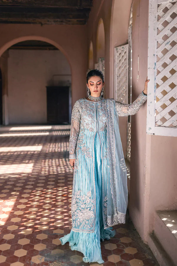 Azure | Wedding Edit 23 | Mah Jabeen - by - Libasekhas UK - Registered Vendor of : Azure - 100% Original Designer Dresss