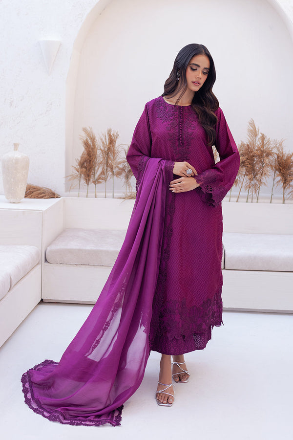 Azure | Ensembles Embroidered Formals | Berry Burst - by - Libasekhas UK - Registered Vendor of : Azure - 100% Original Designer Dresss