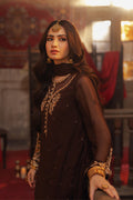 Azure | Ensembles Embroidered Formals | Amber Aura - by - Libasekhas UK - Registered Vendor of : Azure - 100% Original Designer Dresss