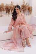 Azure | Ensembles Embroidered Formals | Melon Mirage - by - Libasekhas UK - Registered Vendor of : Azure - 100% Original Designer Dresss