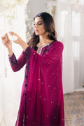 Azure | Ensembles Embroidered Formals | Merlot Muse - by - Libasekhas UK - Registered Vendor of : Azure - 100% Original Designer Dresss