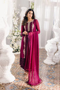 Azure | Ensembles Embroidered Formals | Merlot Muse - by - Libasekhas UK - Registered Vendor of : Azure - 100% Original Designer Dresss