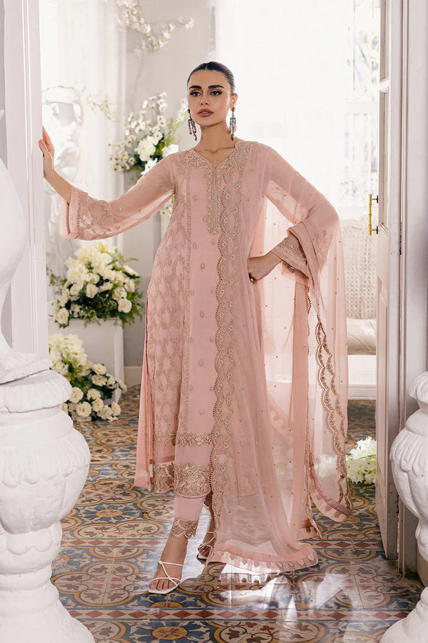 Azure | Ensembles Embroidered Formals | Nectaine - by - Libasekhas UK - Registered Vendor of : Azure - 100% Original Designer Dresss