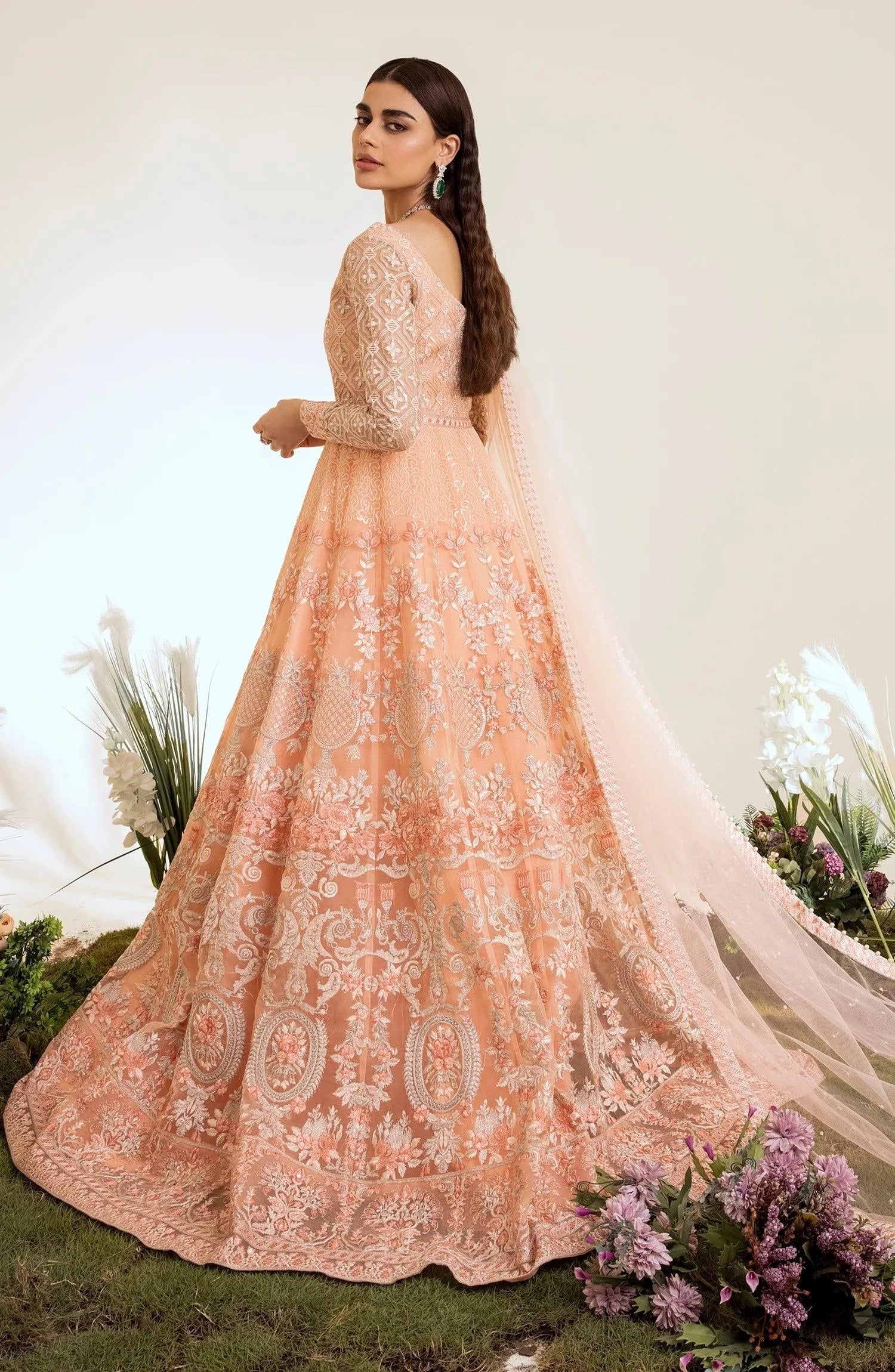 Maryum N Maria | The Brides 23 | Sushi Kiss (MS23-532) - by - Libasekhas UK - Registered Vendor of : Maryum N Maria - 100% Original Designer Dresss