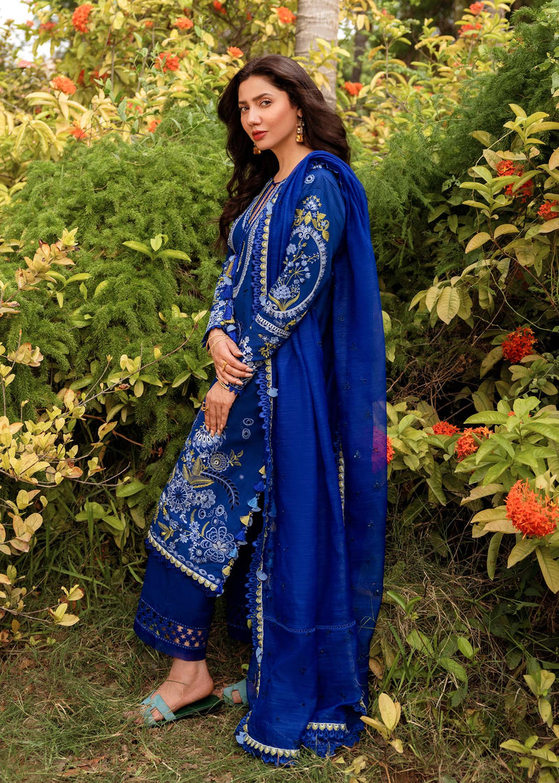 Sadaf Fawad Khan | Lawn 24 | Dalia (A) - by - Libasekhas UK - Registered Vendor of : Sadaf Fawad Khan - 100% Original Designer Dresss