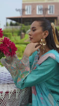 Rangrasiya | Lifestyle Summer Edit 25 | Waliya - by - Libasekhas UK - Registered Vendor of : Rangasiya - 100% Original Designer Dresss