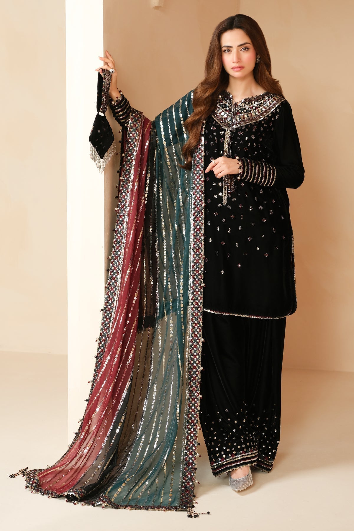 Jazmin | Velvet Edit 24 | Velvet Formal VF-2037 - by - Libasekhas UK - Registered Vendor of : Jazmin - 100% Original Designer Dresss