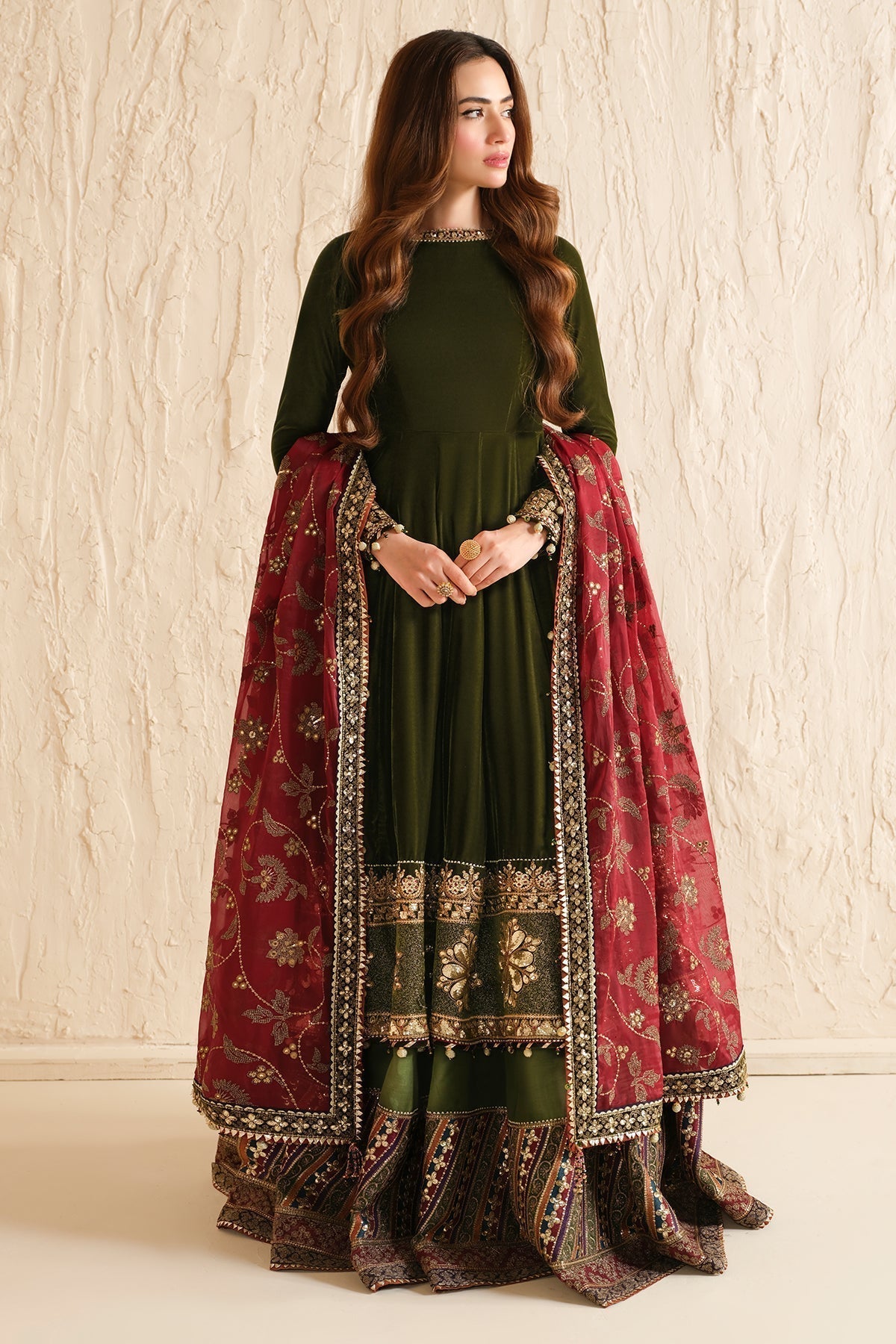 Jazmin | Velvet Edit 24 | Velvet Formal  VF-2036 - by - Libasekhas UK - Registered Vendor of : Jazmin - 100% Original Designer Dresss