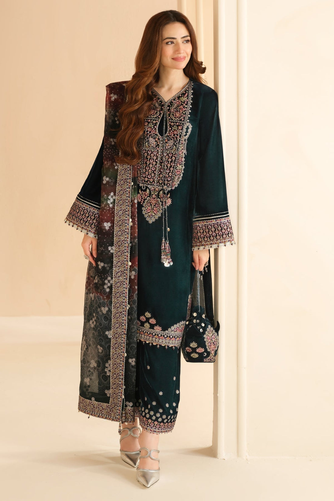 Jazmin | Velvet Edit 24 | Velvet Formal VF-2039 - by - Libasekhas UK - Registered Vendor of : Jazmin - 100% Original Designer Dresss