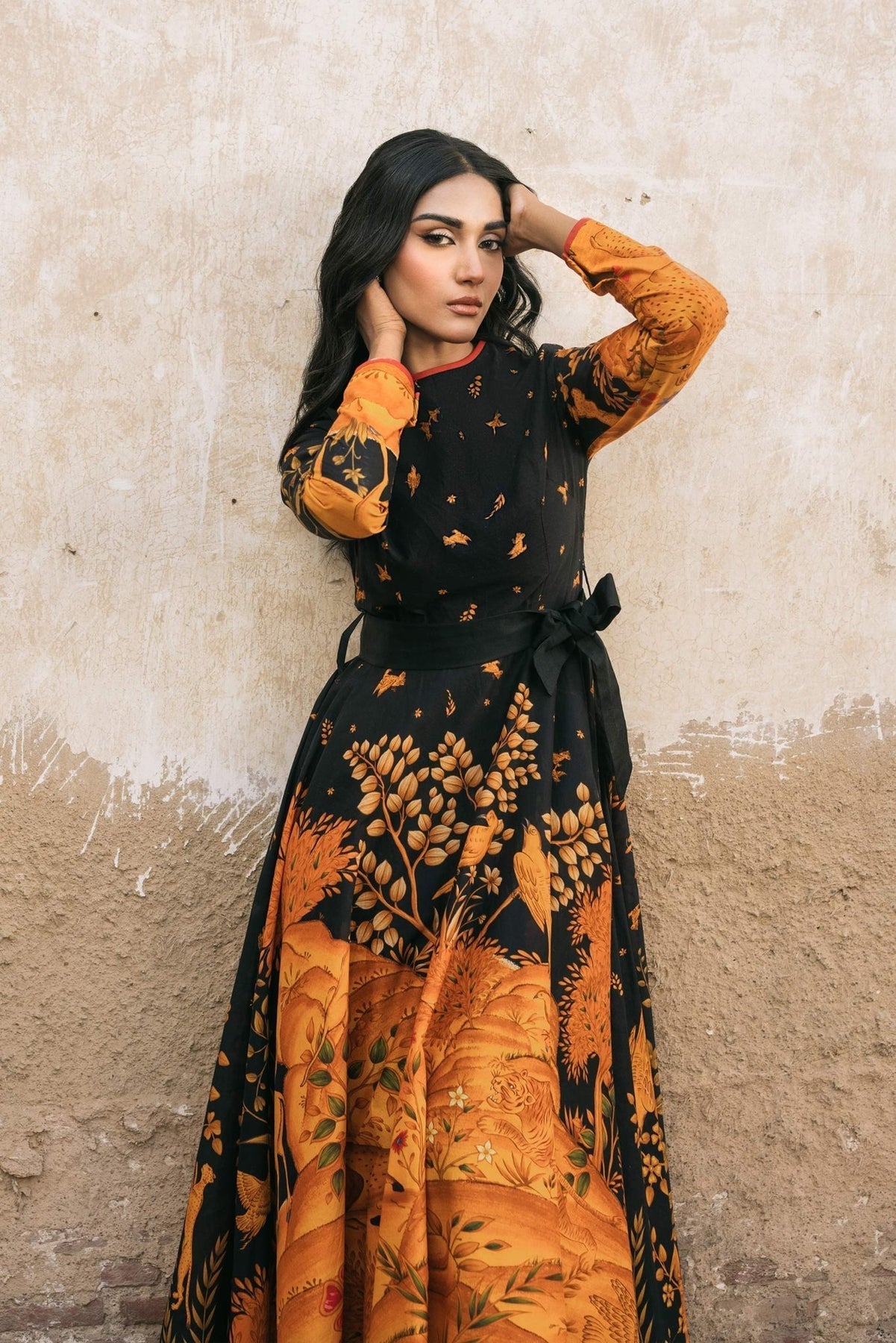 Fahad Hussayn | Lawn Banger | Baburnama - by - Libasekhas UK - Registered Vendor of : Fahad Hussayn - 100% Original Designer Dresss