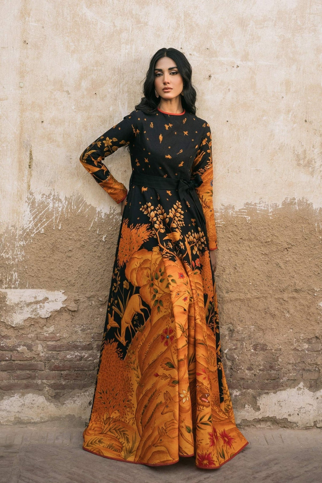 Fahad Hussayn | Lawn Banger | Baburnama - by - Libasekhas UK - Registered Vendor of : Fahad Hussayn - 100% Original Designer Dresss