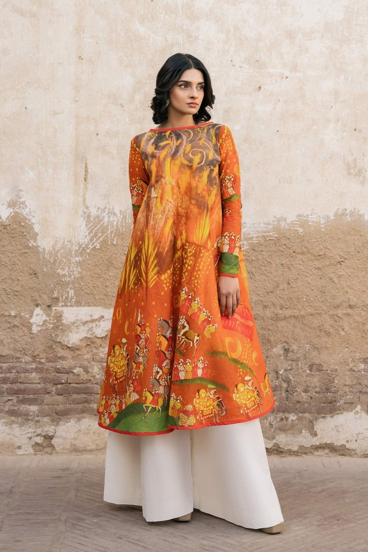 Fahad Hussayn | Lawn Banger | Baori - by - Libasekhas UK - Registered Vendor of : Fahad Hussayn - 100% Original Designer Dresss