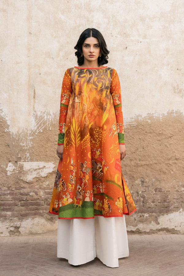Fahad Hussayn | Lawn Banger | Baori - by - Libasekhas UK - Registered Vendor of : Fahad Hussayn - 100% Original Designer Dresss