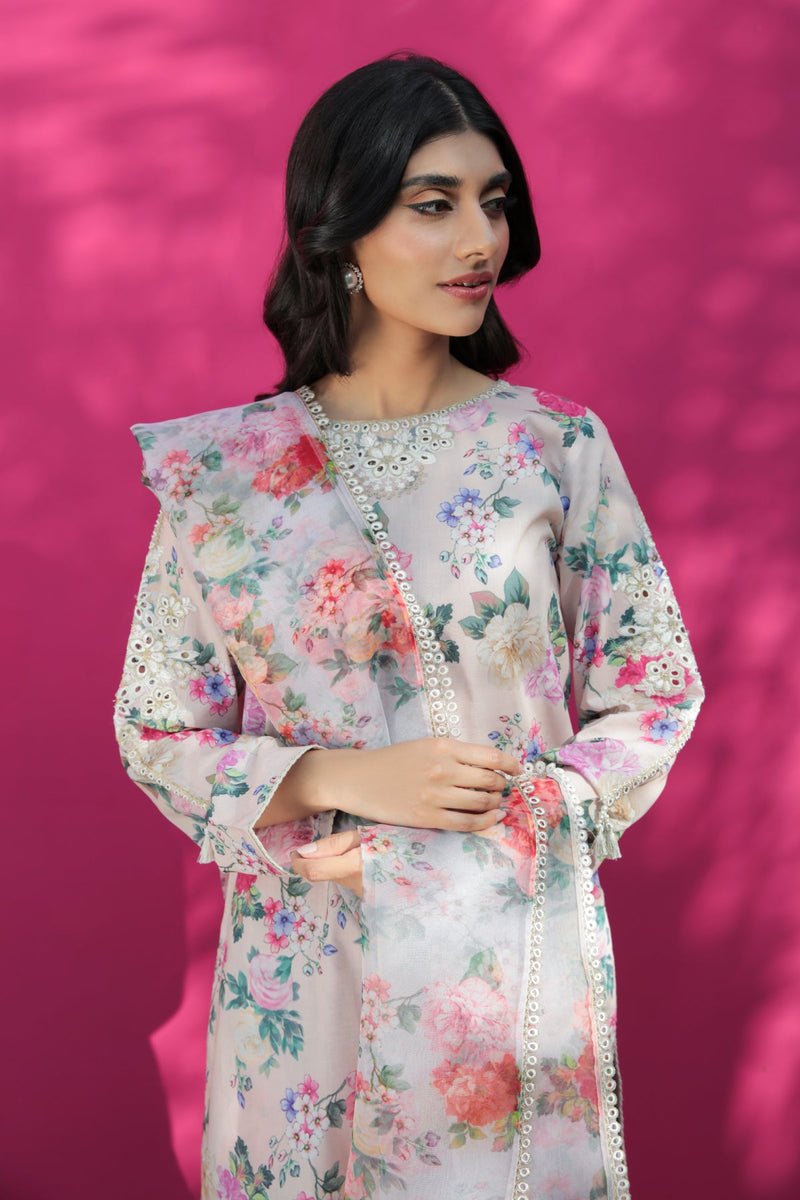 Baroque | Lawn Collection 24 | UF-191 - by - Libasekhas UK - Registered Vendor of : Baroque - 100% Original Designer Dresss